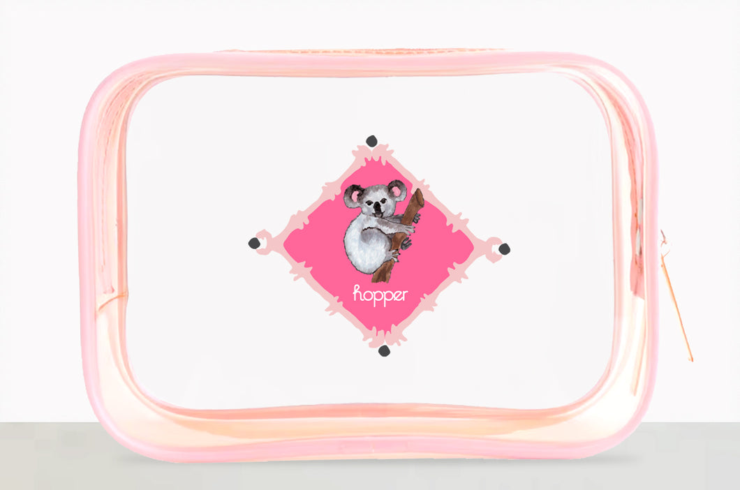 jellybag in pink, bamboo koala