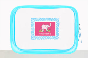 jellybag in blue, elephant