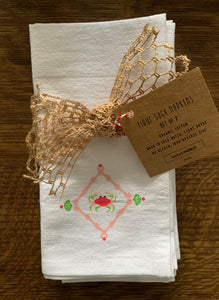 crab delight napkin