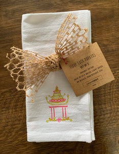 golden pagoda napkin