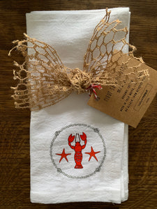 block island lobster bake napkin